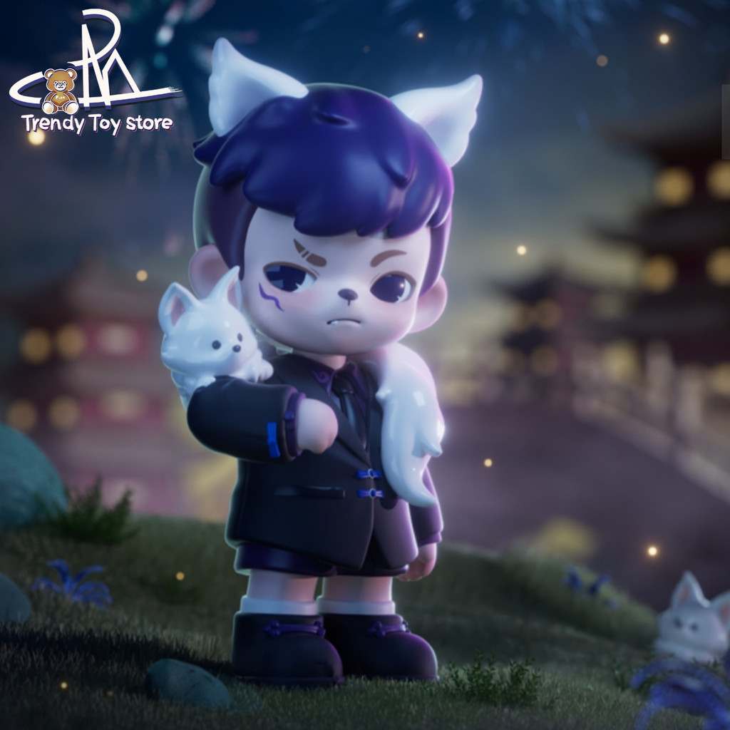 TNTSPACE 【คลังสินค้าพร้อม】 HONOR OF KINGS [Canyon Fantasy] Series Mystery Box อินเทรนด์เล่นฟิกเกอร์ Canyon Fantasyland