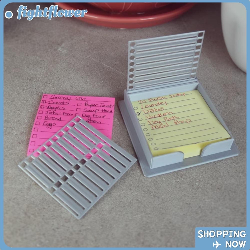 FIGHT Sticky Note Holder, Sticky Note Organizer กันน้ํา Sticky Note Template, Sticky Note Storage To