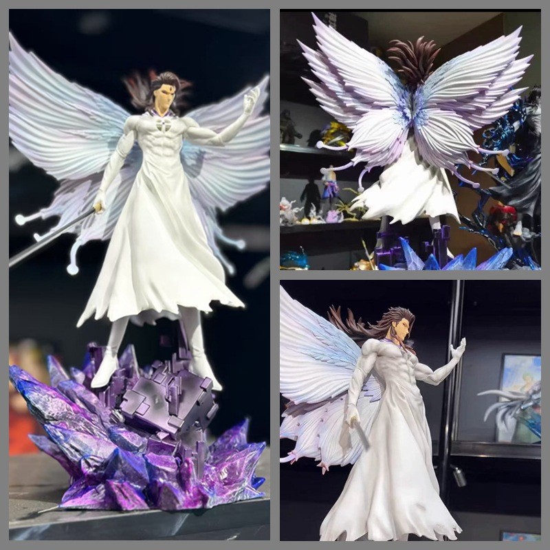 Death Series GK Kurosaki Ichigo Blue Dyeing Yasuke ผีเสื้อสีฟ้าย้อมสีรูปปั้น Boxed Figure