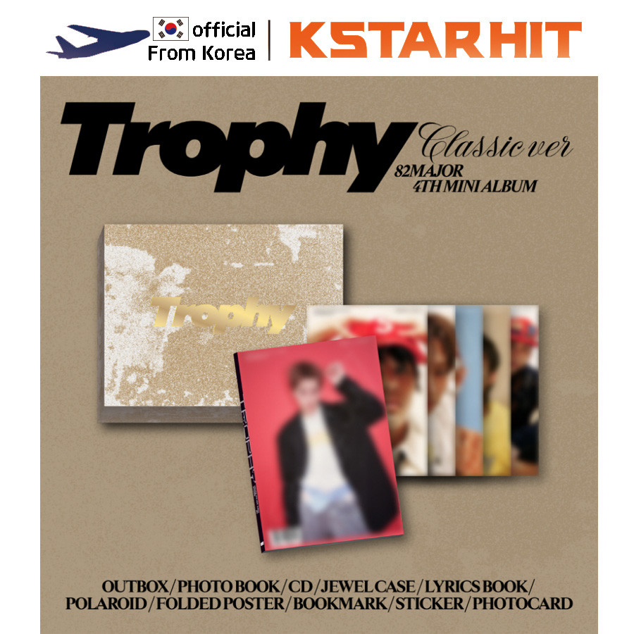 (Classic ver.) 82MAJOR - Trophy (4th Mini Album)