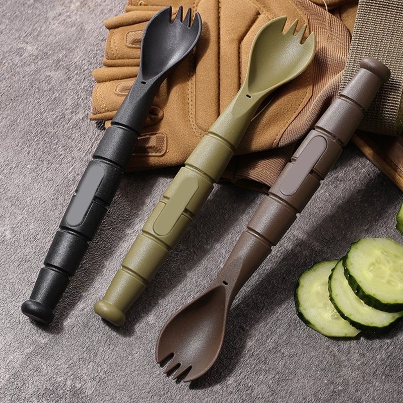 Mon Devote 1 ชุดอุปกรณ์ทานอาหารกลางแจ้ง ทนทาน ทําความสะอาดสําหรับตั้งแคมป์และสํารวจ