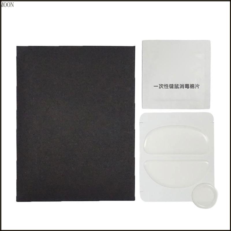 MOON 1Set Ice Mouse Skates สําหรับ VAXEE XE-S Mouse Feet Pad Glides โค้งเท้า