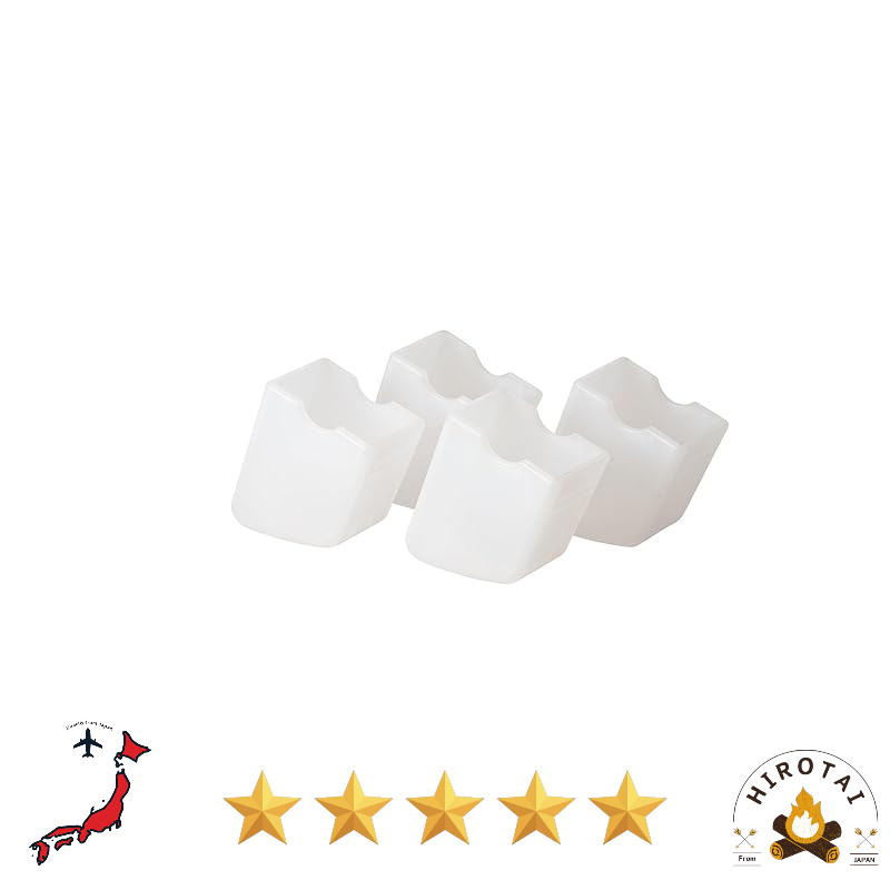 Snow Peak Take! Chair Leg Caps Set of 4 | Protect Your Floors in Style! 【UG-118/LV-086/LV-085】