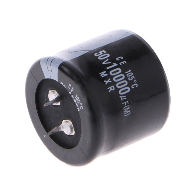 10000uF 50V 105°C Power Electrolytic Capacitor Snap Fit