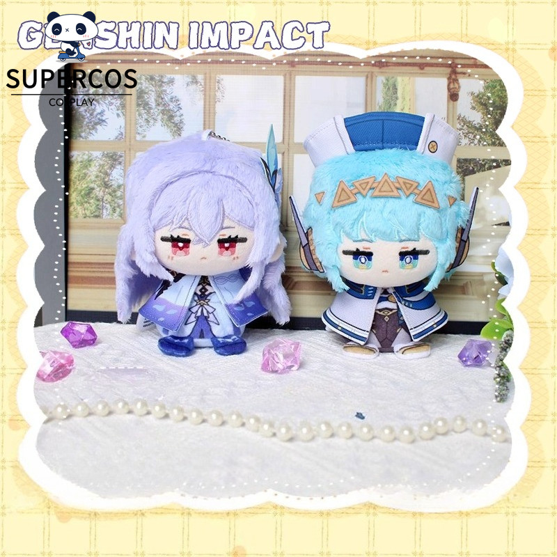 Genshin Impact Skirk Ineffa Plush 12 ซม.ตุ๊กตาผ้าฝ้ายน่ารักตุ๊กตาจี้ของเล่นของขวัญ