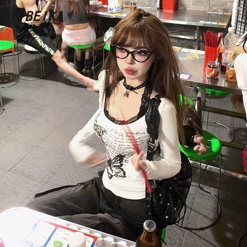 เสื้อผู้หญิงแขนยาวสไตล์สาวแซ่บ เสื้อท่อนล่างสำหรับสาวแซ่บ