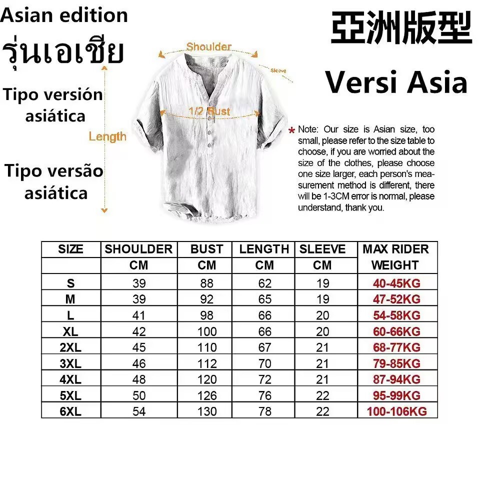 เสื้อเชิ้ตสไตล์ฮาวาย ผ้าลินิน ลายปลามีให้เลือกทั้งขนาดผู้ชายและผู้หญิง เหมาะสำหรับใส่ลำลอง - รูปที่ 6