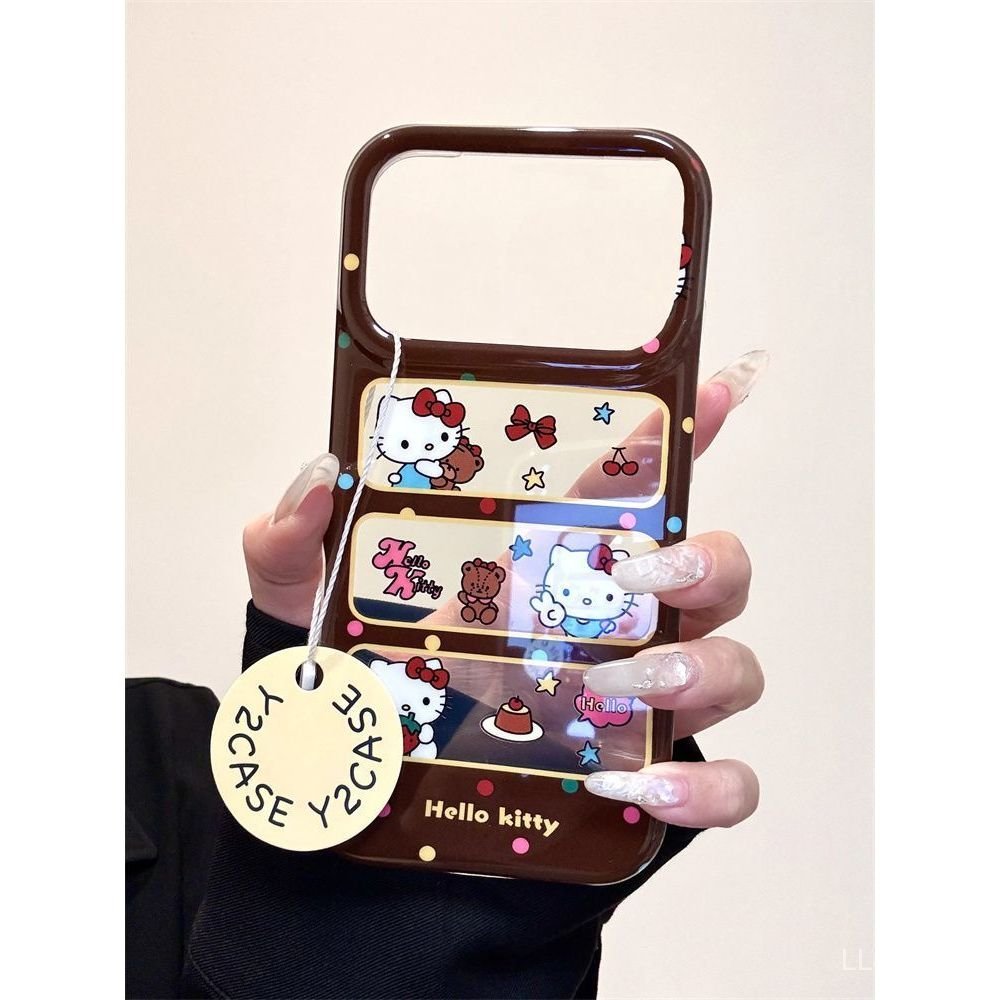 เคสโทรศัพท์เหมาะสําหรับiPhone 7 8 X XS XR XSMAX 11 12 13 14 15 16 17 Pro max Plus Airการ์ตูนHollow Polka Dot KT Shock-proofกันกระแทกเคสรวมทุกอย่างZIIC ราคา ถูกที่สุด ดีลบีเคเค แกลเลอรีภาพที่ 2