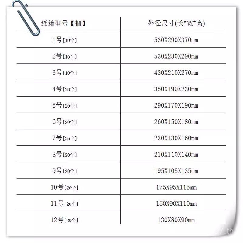 Express Carton Box E-Commercial Whole Bag Packaging Quality Factory No. 1-ขายส่ง เบอร์ 12 กล่องการพิ