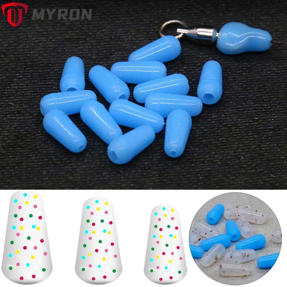 MYRON ปลาคาร์พตกปลา Space Bean, ซิลิกาเจลเชื่อมต่อตกปลา Anti-winding Bean, Stopper Line Bean Bobber-