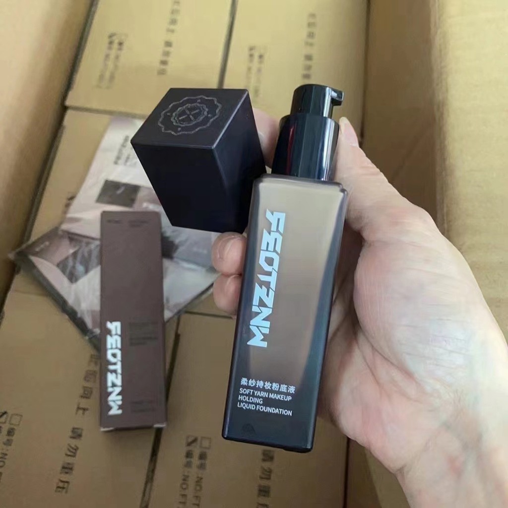 Fatini Soft Gauze Long-Lasting Makeup Liquid Foundation Soft Cushion Non-Stick คอนซีลเลอร์ Long-Las