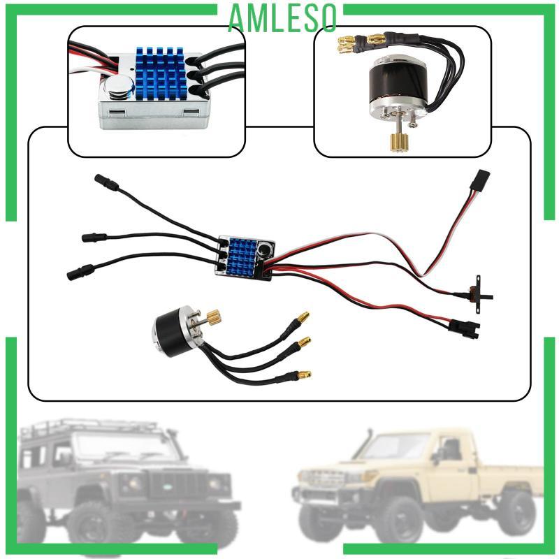 [Amleso] 2322 Outrunner มอเตอร์ไร้แปรงและ AM32 45A ESC โมดูล Bec แบบบูรณาการไฟฟ้า