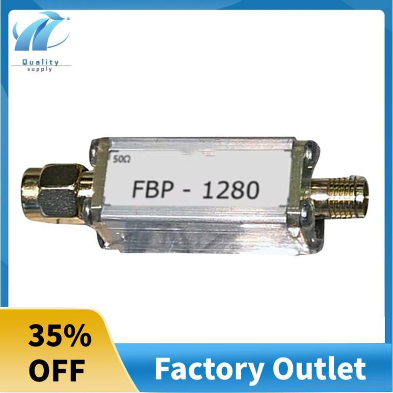 FBP-1280(1220- 1340MHz) Bandpass Filter สําหรับ E6 Band Mhz การแทรกต่ําการสูญเสียอินเทอร์เฟซ SMA ในก