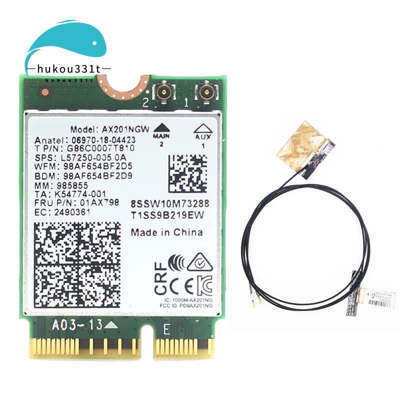 [ยืนยัน H3]AX201 AX201NGW Card 6 3000Mbps 5.1 Adapter สําหรับ Win10