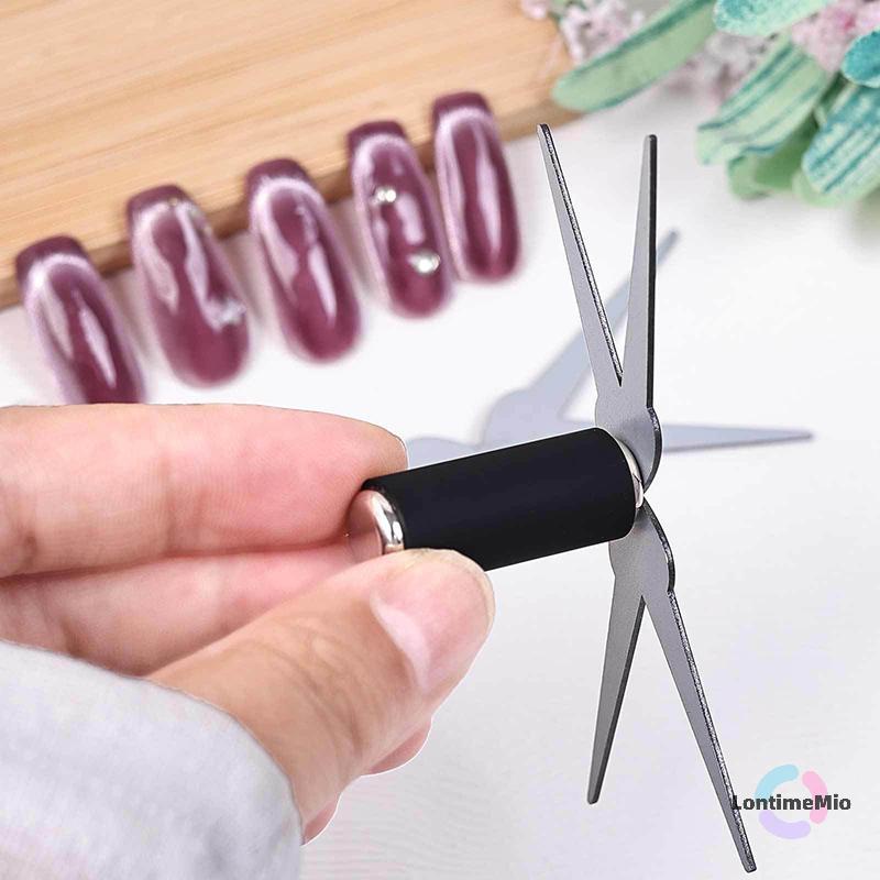 LontimeMio] Multifunctional S Eye Nail Magnetic Stick Super Strong Gel Polish Magnet Pen กระบอกแม่เหล็กตาแม่เหล็กแผ่นเหล็กใหม่ - รูปที่ 4