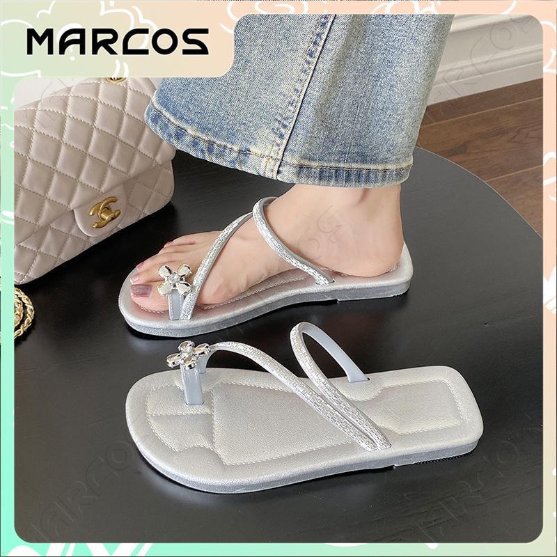 MARCOS รองเท้าแตะ สำหรับผู้หญิง จัดส่งจากกรุงเทพฯ เหมาะสำหรับนักเรียน รองเท้าแตะชายหาด ใส่สบาย รองเท้าผู้หญิง #07