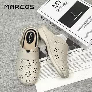 MARCOS รองเท้าแตะสำหรับผู้หญิง ระบายอากาศ ทนต่อการสึกหรอ สวมใส่สบาย เหมาะสำหรับผู้หญิง มีให้เลือกใน #07