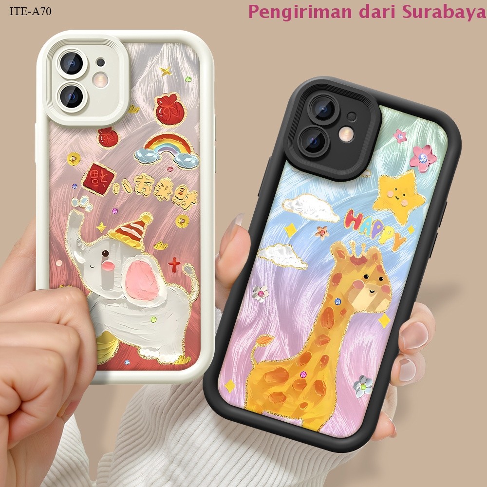 HPเคสโทรศัพท์สําหรับInfinix Itel A90 A80 A70 RS4 P55 S23 P65 Tecno Camon Spark Pova 40 20 20C 5 6 7 