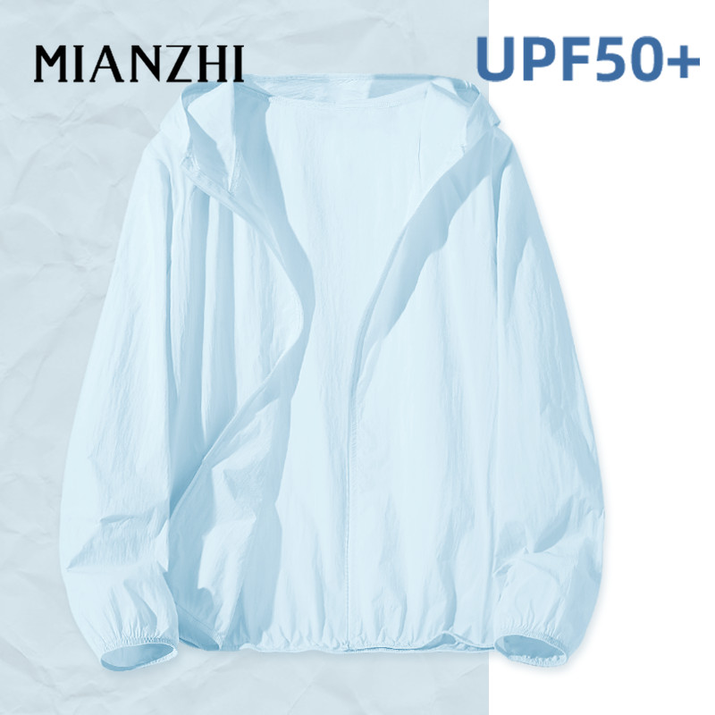 MIANZHI 🌟ส่งจากกรุงเทพฯ🌟 เสื้อกันแดดสไตล์ยุโรป กันยืด4ทิศ UPF50+ ของดัน - เสื้อแจ็กเก็ตกันแดดแบบหลวม  ชุดฤดูร้อนป้องกันแสงแดดสำหรับผู้หญิง S-2XL