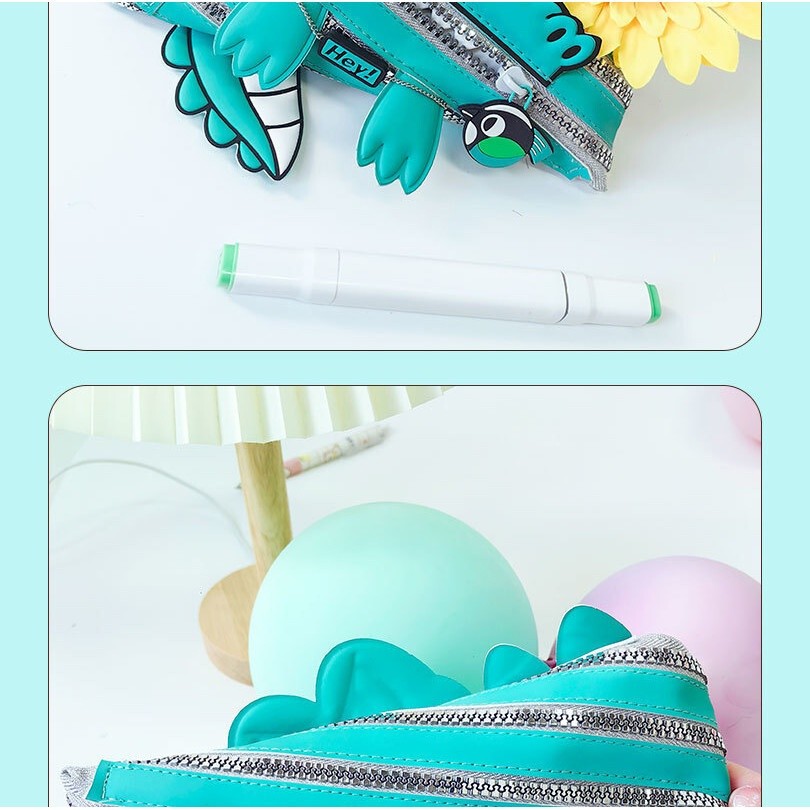 Zipit Creative Stationery Monster Zipper Pencil Case New Product Alligator One Zipper Pencil Case De
