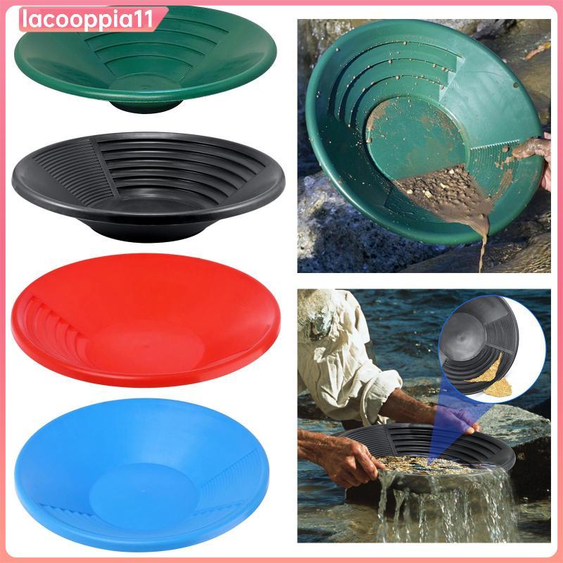 [lacooppia11] 15" Riffle Nuggage Panขุดลอก Prospecting River Tool ในเขตภูเขา