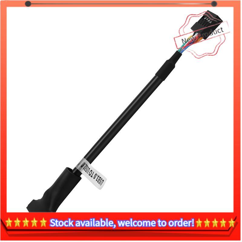 15 ซม.USB 3.0 20 Pin Header Male to USB 2.0 9 Pin Female Adapter Cable
