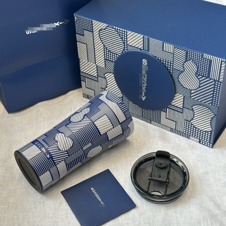 Spot Goods#SX Fu Lu Shou Xi Limited Edition Gift Box Coffee Cup Stainless Steel Material Gift Box Pa