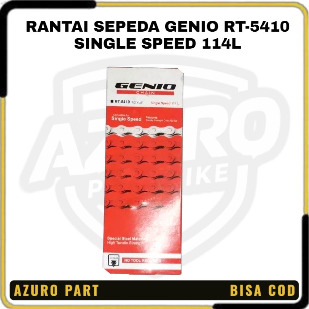 GENIO RT-5410 SINGLE SPEED 114L BIKE CHAIN