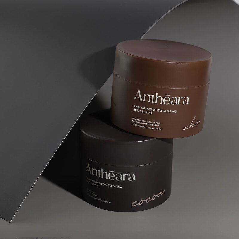 Antheara Body Scrub/Body Mask อัญญ์เทียร่า สครับผิวกาย 300g (AHA/Cocoa) รูปที่ 4