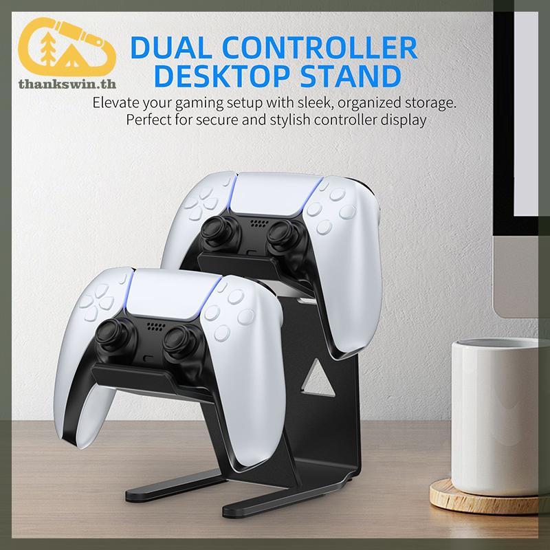 Thankswin โลหะเกม Controller Holder Gamepad Handle Bracket Desktop Storage สําหรับ Switch Pro/PS5/Xbox Series X/PS4 จอยสติ๊ก Rack Stand th