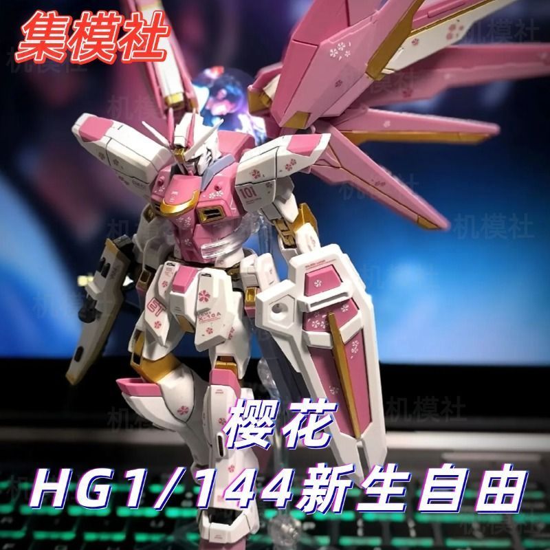 ใหม่สําหรับปี 2026 JMS Collection Model Club HG Cherry Blossom ทารกแรกเกิด Freedom Unstarted 1/144 R