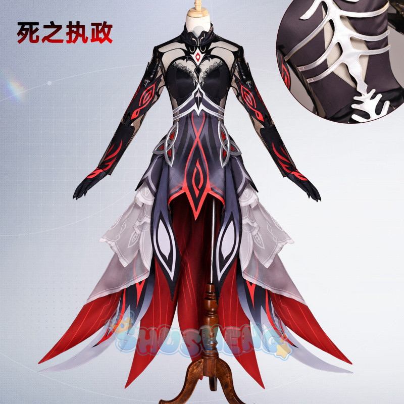 ชุดคอสเพลย์เกม Genshin Impact Ronova พร้อมเครื่องประดับ สำหรับ Halloween และการเล่นบทบาท