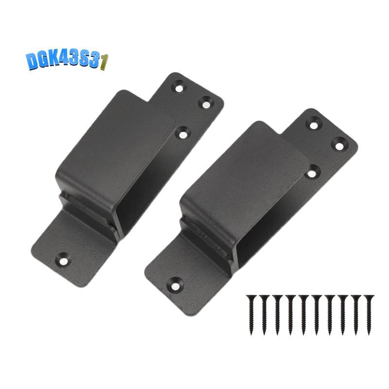 dgk43s31 Door Brackets,2 Pack Drop Open Bar Holder for Home Security, 2X4 Bar Brackets ป้องกัน Unaut