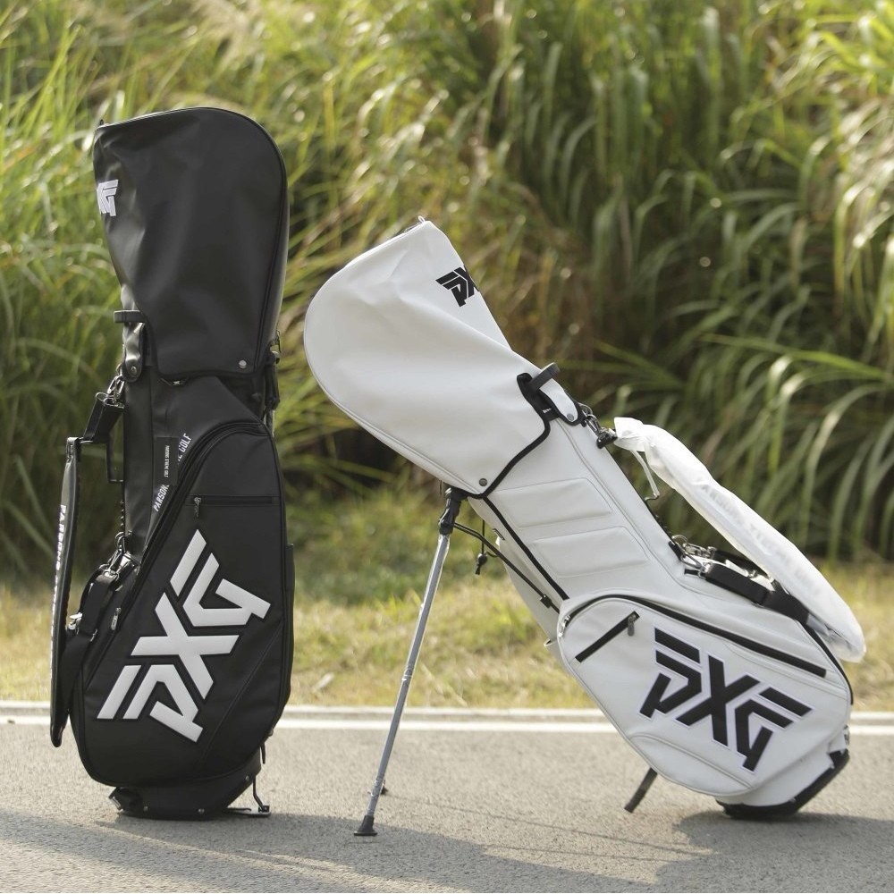 PXG Golf Bag ทำจากPU ทนทาน กันน้ำ พร้อมความจุมาก สไตล์กระเป๋ามืออาชีพ
