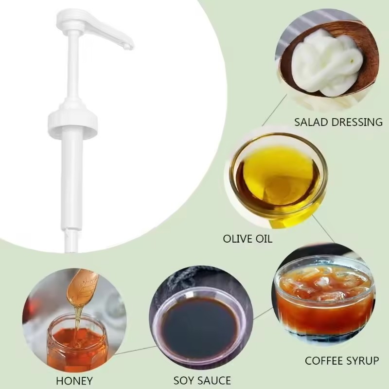 1ชิ้นน้ําเชื่อมปั๊มแรงดันขวดซอสเครื่องดื่มหัวฉีดปั๊มวัดความดันสําหรับ โมนิน 1883ซอสปั๊มน้ําเชื่อมแรง