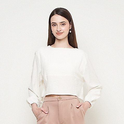 Seutail Windy Top Casual Chic Blouse for Leisure - 010413