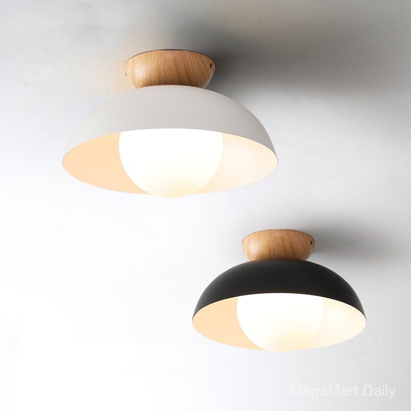Entrance hallway light, Nordic balcony light, cloakroom light, natural wood style bedroom light, cei