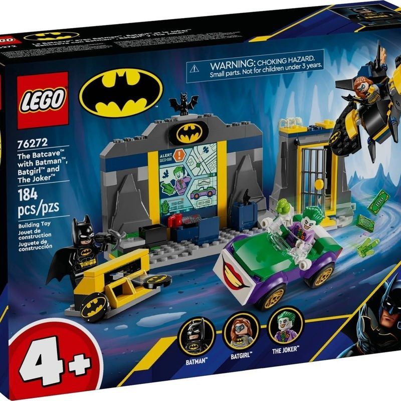 76272 Superhero Series DC Batman Batgirl และ Joker vs Battle Cave