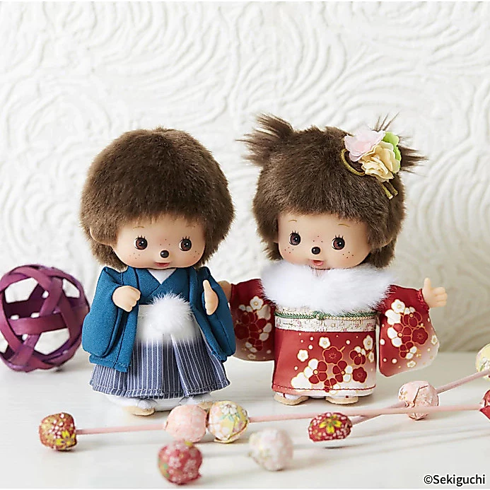 Bebichhichi (20th Anniversary "Seijin-shiki" Style) ตุ๊กตามอนชิชิกิโมโนฉลองโตแล้ว ลิขสิทธิ์แท้ 100%