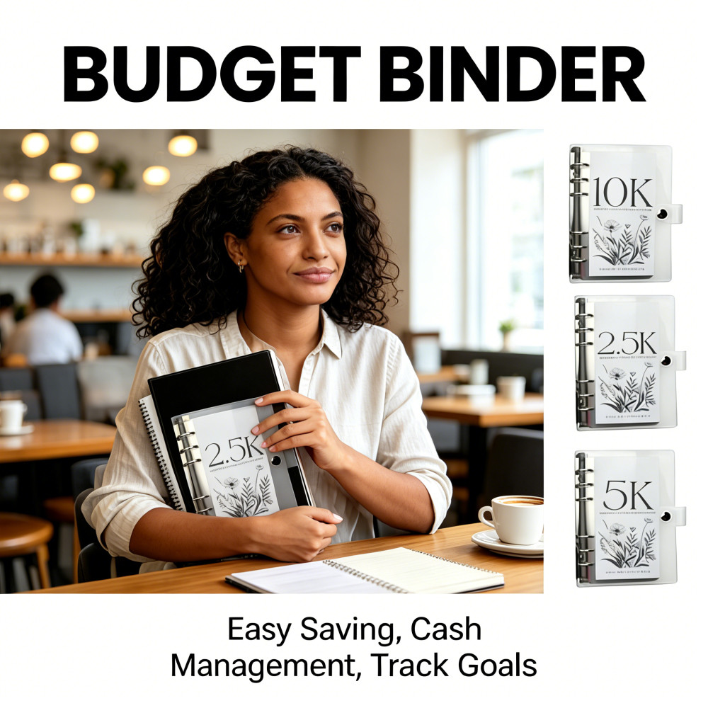 หนังสือ Binder Budget Book Budget Binder Budget Book Binder Book Boo