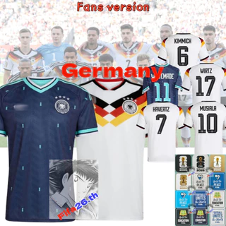 Fans Style Germany World Cup Football Kit Soccer Jersey ชุดแข่งฟุตบอลโลกทีมชาติเยอรมนีรุ่นแฟน