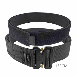 พร้อมส่ง! เข็มขัดเชือก Heavy Duty แบบ MOLLE สายรัดอลูมิเนียม 120/130cm. สายรัดเป้/กระเป๋า สายรัดเอว ทนทาน