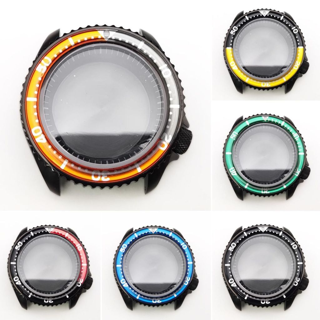 จัดส่งในวันเดียวกัน PARNSRPE 42MM Mens Diving Watch Case เหมาะสําหรับ NH35A/36 Movement Substitute S