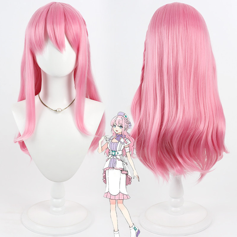 Magical Mirai 2024 Megurine Luka Cosplay Wig Realistic Scalp Top Heat Resistant Hair