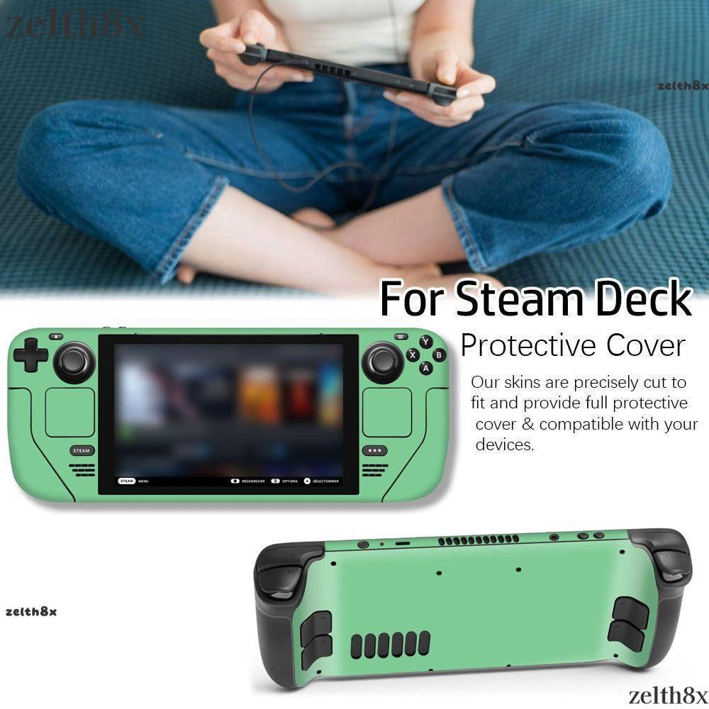 ZELTH Decal Anti-scratch สําหรับ Steam Deck DIY เกมคอนโซลตกแต่งสําหรับ Steam Deck