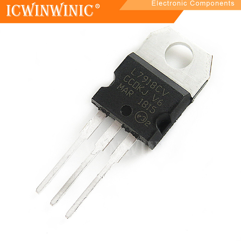 5 ชิ้น L7918CV L7918 TO-220 ส่วนประกอบอิเล็กทรอนิกส์