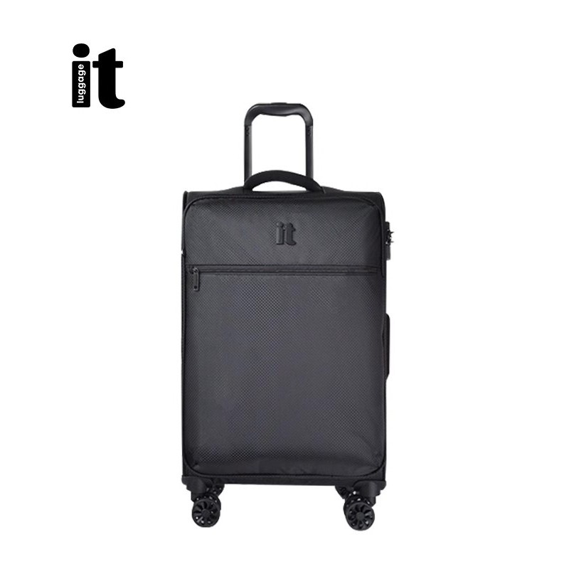 Itluggage รถเข็นผ้า Oxford กระเป๋าเดินทางน้ําหนักเบาหญิง 93 ซม.Ultra Light Soft Case กระเป๋าเดินทางก