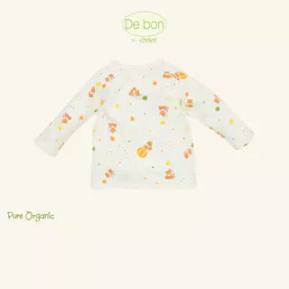 De Bon By Enfant เสื้อแขนยาว+กางเกงขายาว (ขายแยกชิ้น) ลายกระรอกบอลลูน แรกเกิด - 2ปี EJ2C76+EJ2C77+EJ4C75