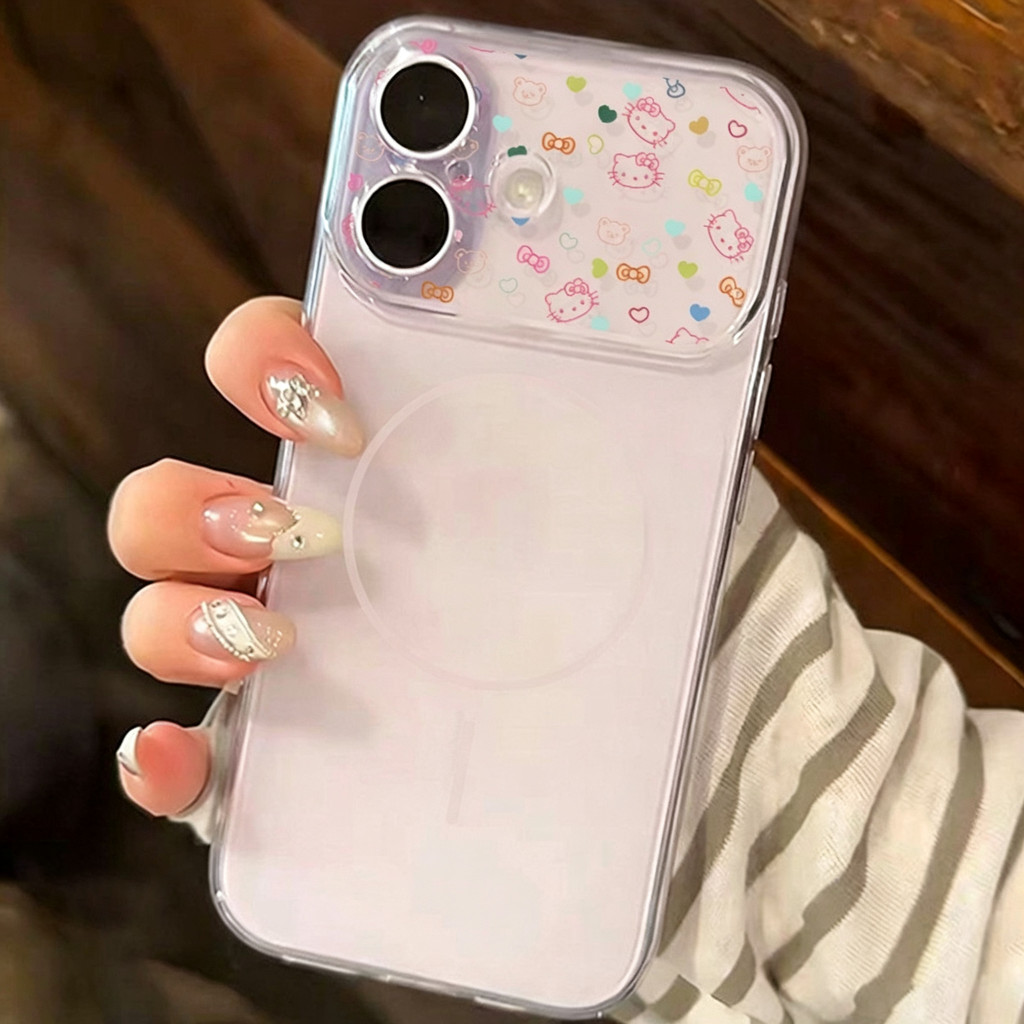เคสแม่เหล็กคอนนิ่ง ลายแมวการ์ตูน น่ารัก สไตล์ฮิต เข้ากันได้ก