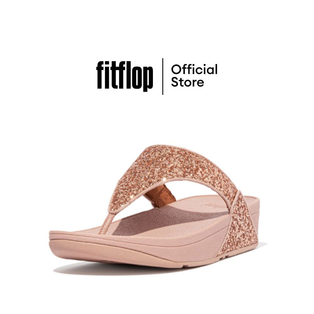 FITFLOP LULU รองเท้าแตะแบบหูหนีบผู้หญิง รุ่น X03-323 สี Rose Gold